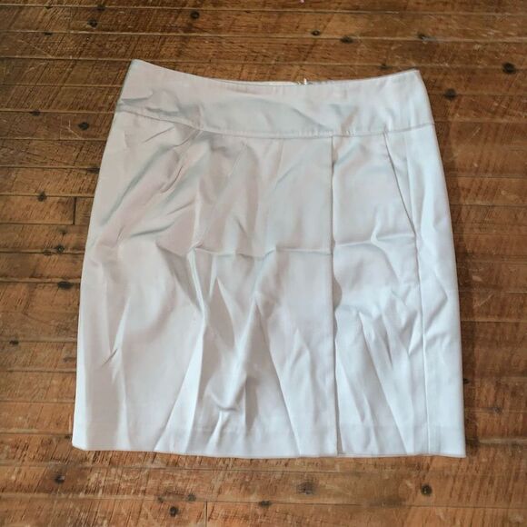 Banana Republic tan business casual professional 8 pencil skirt - Picture 1 of 3